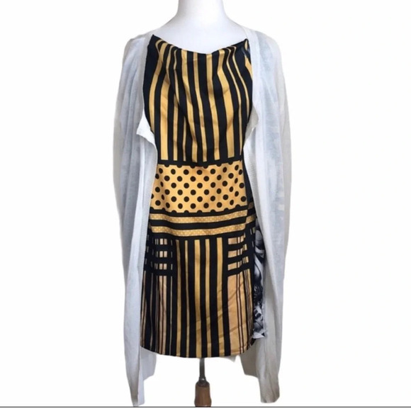 Roberto Cavalli Long Sleeves Abstract Print Tunic Size Large - Picture 8 of 8